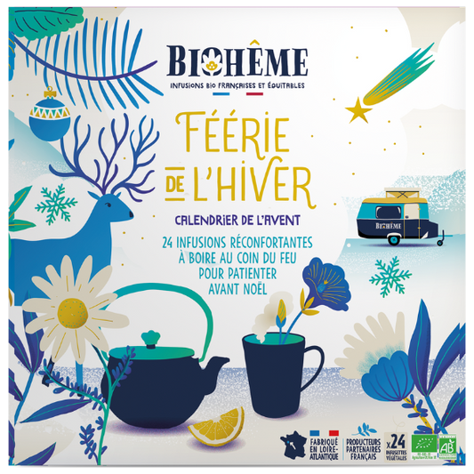 Calendrier de l'Avent Féérie de l'Hiver bio - 1