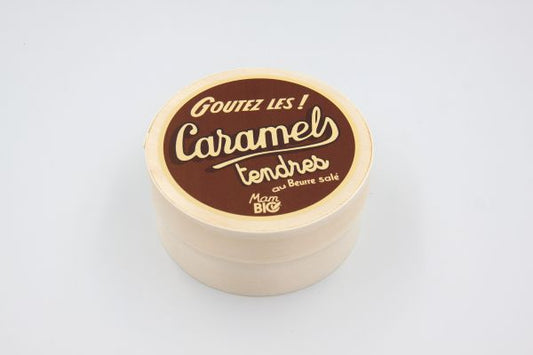 Caramels tendres bio (boîte bois) - 1
