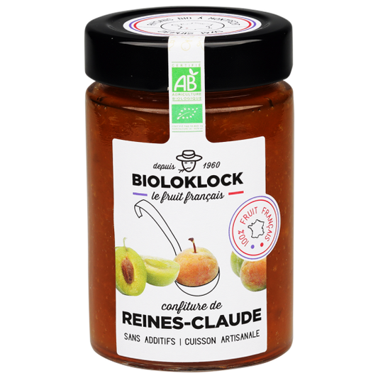 Confiture reines claudes bio - 1