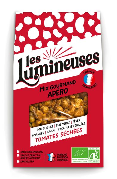 Mix gourmand tomates séchées bio (légumineuses et noix) - 1