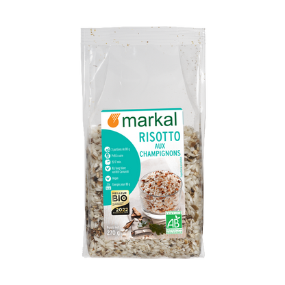 Risotto aux champignons bio - 1